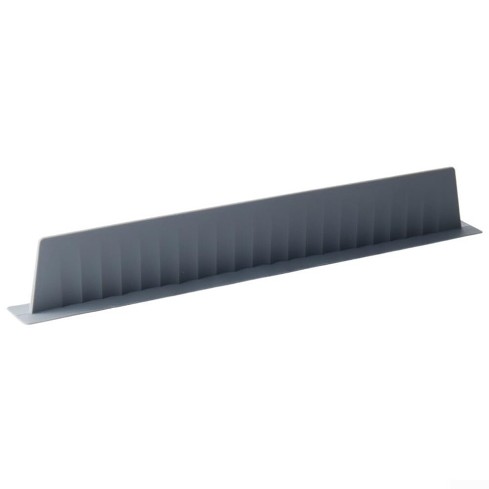 Silicone Splash Guard Reusable Kitchen Sink Water Barrier Counter Protector For Countertop Food Preparation Areas 50 X 10 X 4.5Cm (Dark Grey) Darkgray 9412369704443