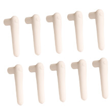 10PCS Soft Elastomer Handle Protectors Multiple Color Simple-C