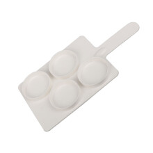4 Partition Mastitis Detectors Plate 35ML Chamber Plastic