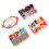 Stackable Storage Containers, Adjustable Compartments Customizable For Your Needs, Snap-Lock Trays For Safe Storage, Pink Transparent 3-Tier 4