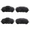 1Set/4pcs Car Front Brake Pads Assy Calipers 16128 3