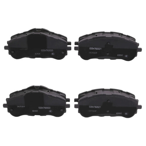 1Set/4pcs Car Front Brake Pads Assy Calipers 16128 2