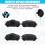 1Set/4pcs Car Front Brake Pads Assy Calipers 16128 9