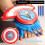 Shield Launcher, Captain Shield, Defensive Shield, Hero's Launcher, Cosplay Props Gift Red 4