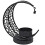 Moon Shape Candle Holders,Eid Ramadans Decorations-Black 1