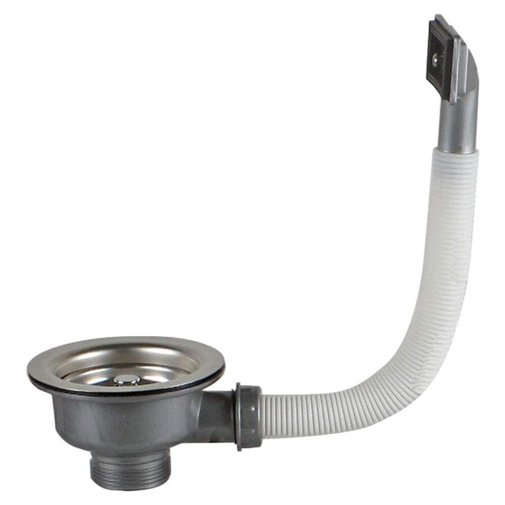 Elegant Kitchen Sink Collection, Stainless Steel Construction Metal Sink Drain Strainer Ensuring Odor Prevention For Your Modern Kitchen 9139052071162
