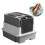 Modern Enclosed Puss Toilet Double Compartment Plan Odor-Gray 1