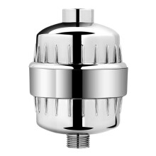 15 Stage Shower Filter Shower Head Filter Hard Water Filter Remove Chlorine Heavy Metals and Other Sediments Reduces Dry