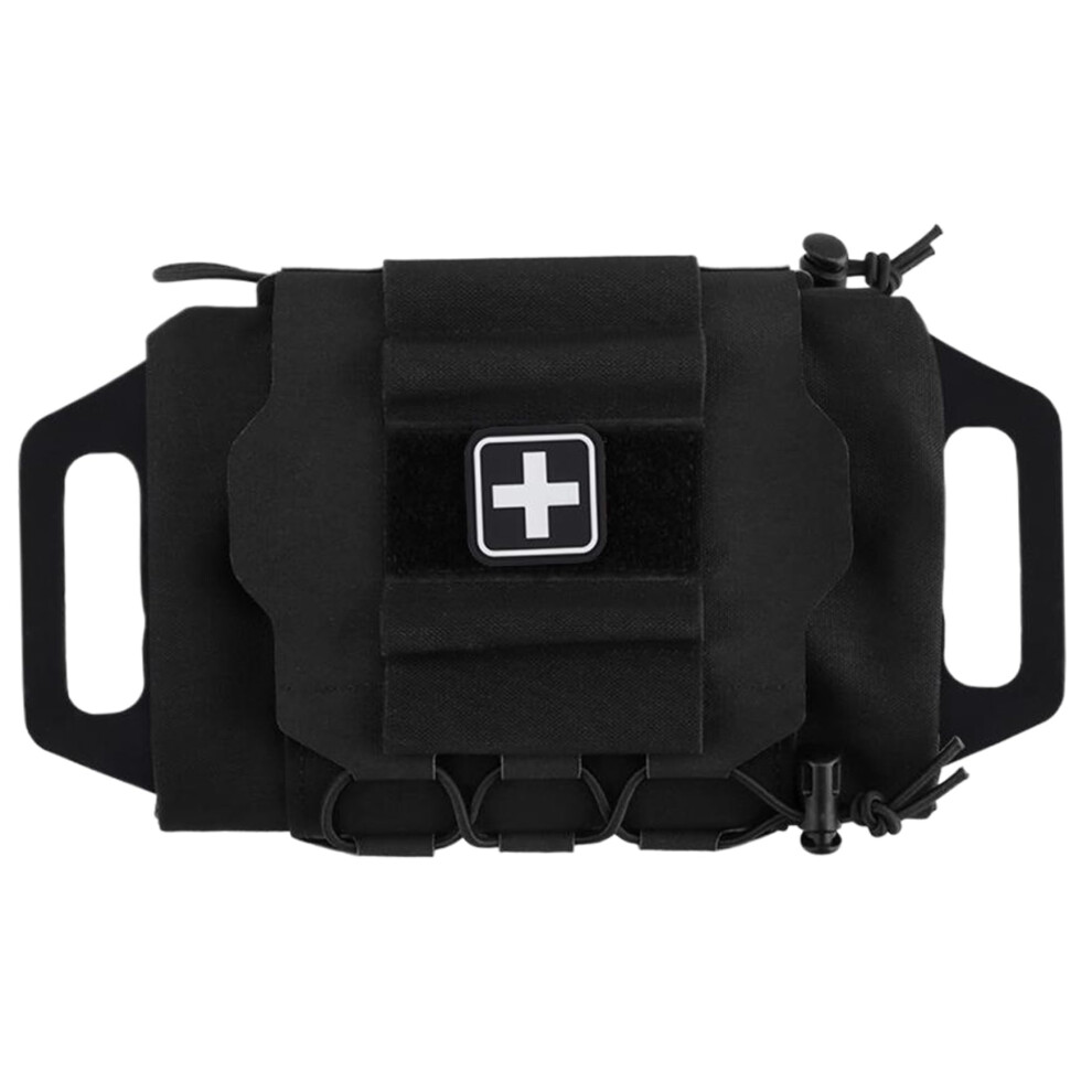 Med Kit Tactical Tactical First Aid Kit, Survival TwoPiece System Med Roll Carrier Trauma Kit for Emergency Survival Outdoor Hiking Hiking Tactics