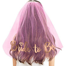 Bridal Tulle with Comb Wedding Veil 60 x 70 cm JGA M Style 3