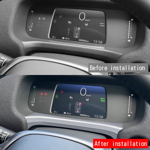 RHD Car Instrument Panel Strips Trim Stickers for 2