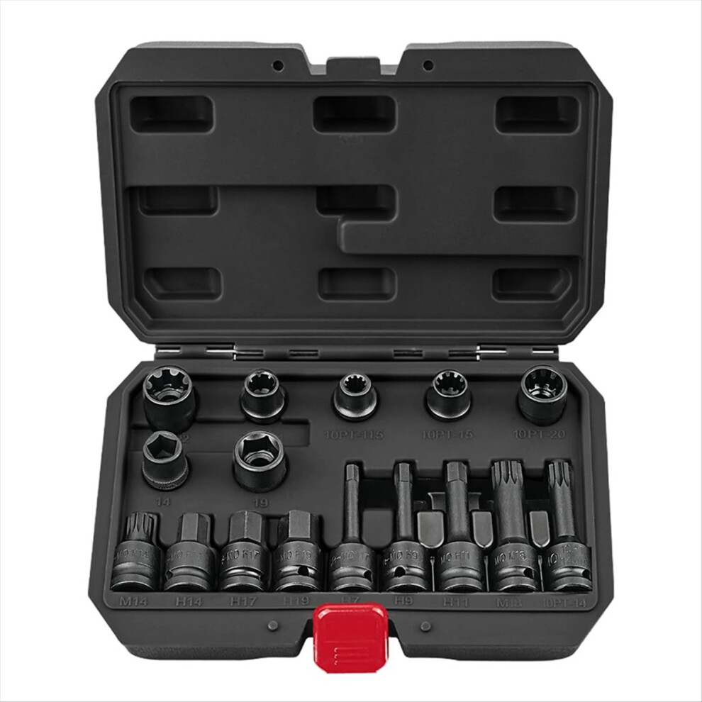 16-Piece Impact Brake Caliper Socket Tool Set 1/ 4852523833735