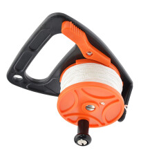 Diving Reel With Thumb Stoppers Scubas Ratchets Dives Reel Diving Equipment For Underwater Diving/Cave Drift Diving Orange