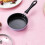 Omelette Pan Long Handle Mini NonStick 12cm with AntiStick Coating (Pink) 4