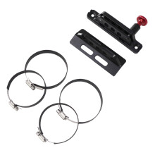 Quickrelease fire extinguisher holder, rustresistant for UTV, standard UTV