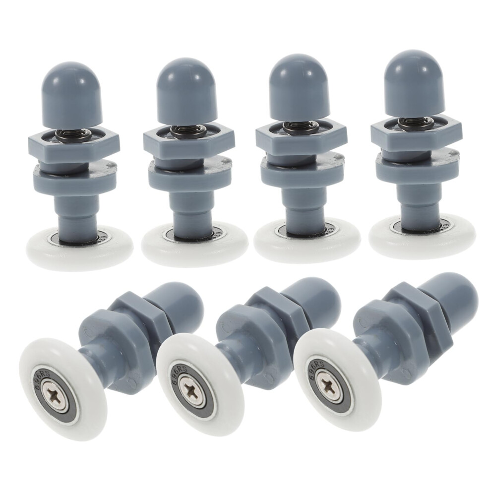 8Pcs Shower Door Rollers Replacement For Smooth Operation Strength Frame 9365049654678