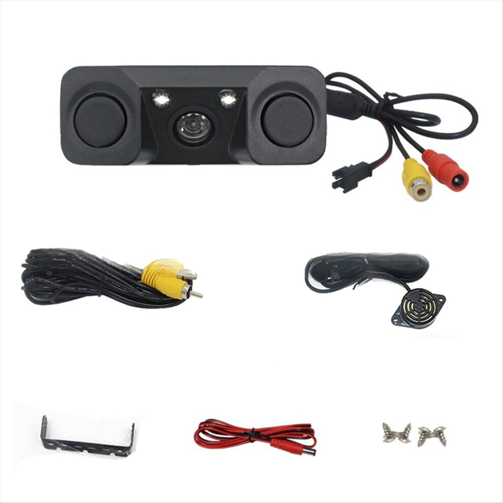 Ccd Car Rear View Camera Parking Radar Detector Se 4852523850619