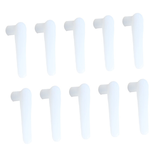 10 divisies luifels met elastomeer handvat-doorschijnend