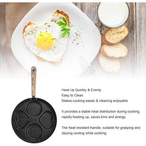 Egg Pan Nonstick, Omelette Pan, Breakfast Omelette Skillet with Dividers 1