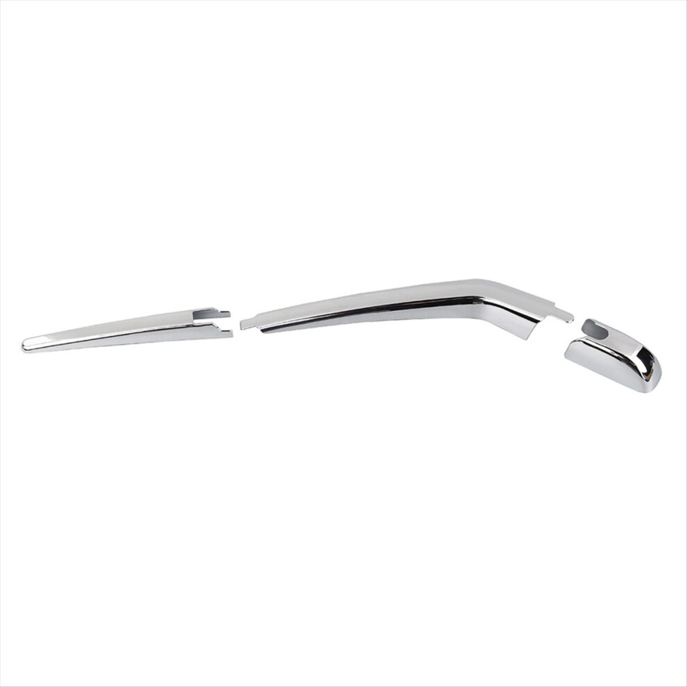 Car Rear Window Rain Wiper Arm Cover Trim Chrome F 4852523846636