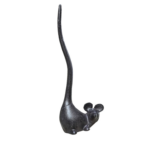 Support de papier toilette en fer, Design rétro, support de-Noir