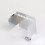Chrome Square Battery Box Cover for Dyna Low Glide 11