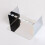 Chrome Square Battery Box Cover for Dyna Low Glide 6