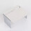 Chrome Square Battery Box Cover for Dyna Low Glide 4
