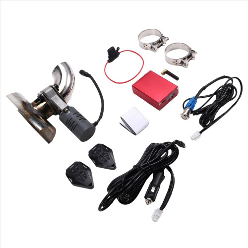 63mm Car Exhaust Sound Valve System Clamp Pipe Con 2