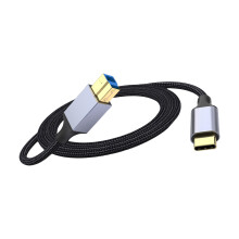 Typ-C-auf-USB-B-Druckerkabel, 5 Gbit/s, schnelle-0,5 Meter