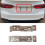 4PCS Rectangular Car License Plate Spring Loaded S 6