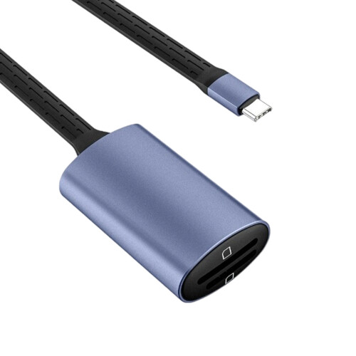 USB/USB-C-Kartenleser, TF-Speicherkartenleser, Adapter,