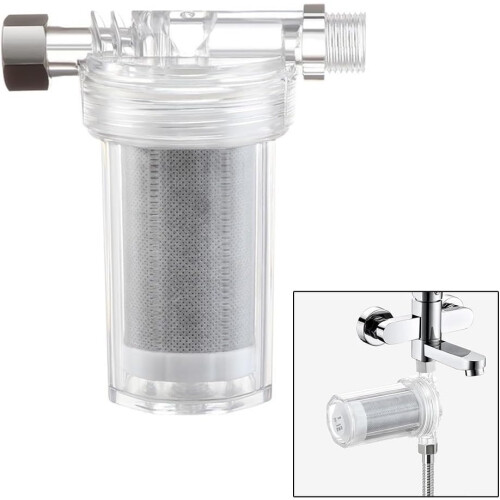 Activated Carbon Shower Filter, Removes Impurities and Harmful Substances 1