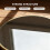 Living And Home Round Wall Mirror, Gold 3