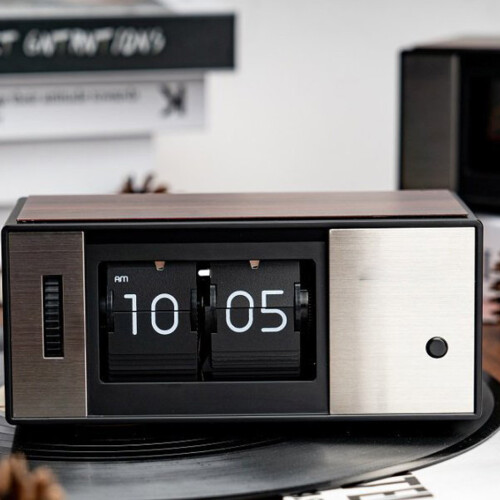 Old Toss Mechanism Table Clock LED Bedlight for-Battery model 2