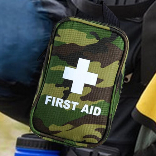 First Responder Bag, Versatile Survival Backpack, Waterproof Camping Storage, Army Green 1