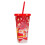 Tasse active froide décorée de Noël, 710 ml, recyclable,-rouge 1