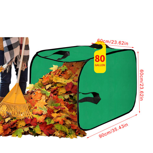 Large Capacity Leaves Collection Systems With Frame Heavy Type 2