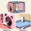 Pliable Pet Drying Box Tear Resistant University Fabric Safe 6
