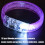 12pcs Multicolored LED Bracelets Glowing Party Accessories-Red 7