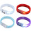 12Pieces Acrylic Light Bracelets Multiple Color Glowing-White 2