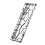 H60 Hollow Aluminum Keyboard Case Protective Shell Silver 1