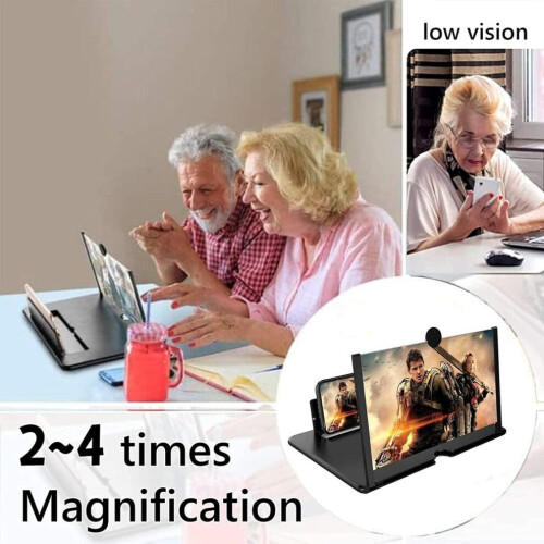 Μεγεθυντικός φακός οθόνης τηλεφώνου 3D HD Ενισχυτής οθόνης κ 2