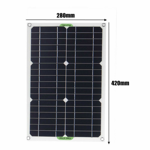 Κιτ ηλιακού πάνελ 180W Φορτιστής 12V με ελεγκτή 100A για τροχόσπ 2