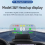 HUD Head-Up-Display, LED-Tachometer, Smart-Digital 3