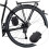 Bicycle lock with 4digit code, security cable lock for helmets and bicycles, waterproof retractable cable lock for  theft protection. 4