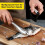 Fish Scale Remover, Stainless Steel with Handle, Detachable Design, 2pcs 3