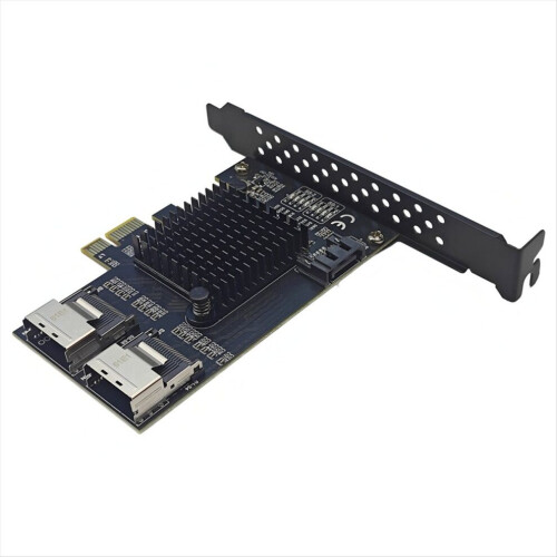 SFF-8087+ σε κάρτα επέκτασης A για σκληρό δίσκο 9 θυρών 3.0 6G 2