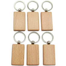 200 porte-clés en bois sculptés, en forme de rectangle, de cœur, de rond ou d'ellipse