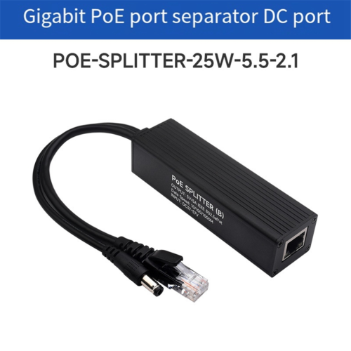 Divisor PoE con interfaz industrial Gigabit CC 1